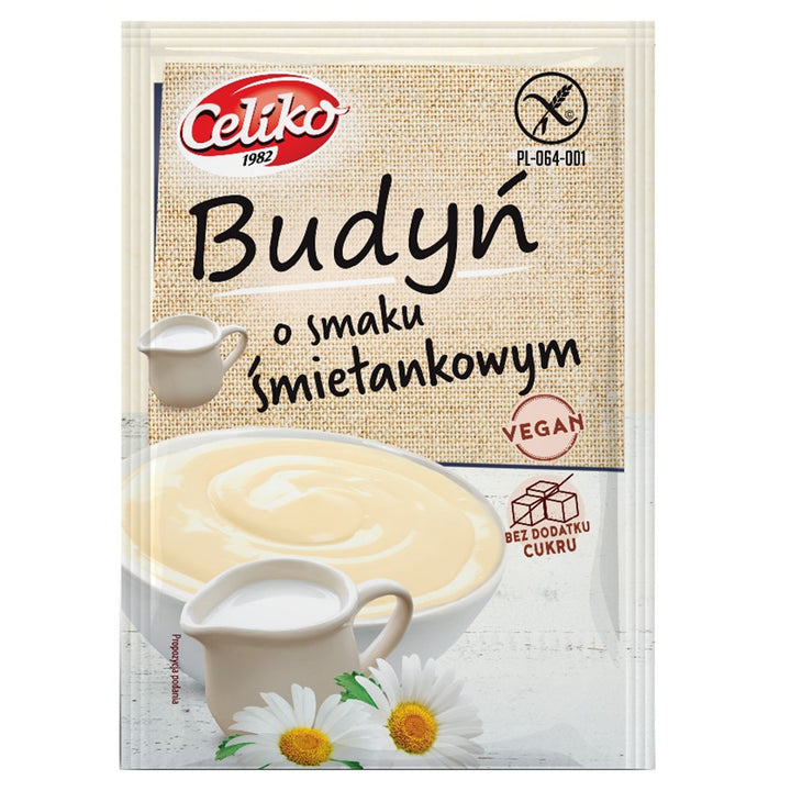 Celiko kremo skonio pudingas, 40g