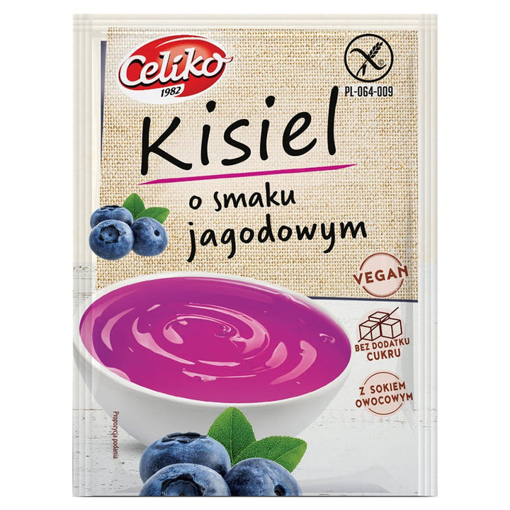 Celiko mėlynių želė be glitimo, 40g