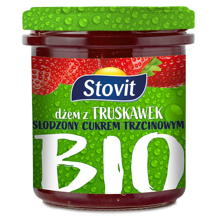 Stovit BIO braškių uogienė, 200g