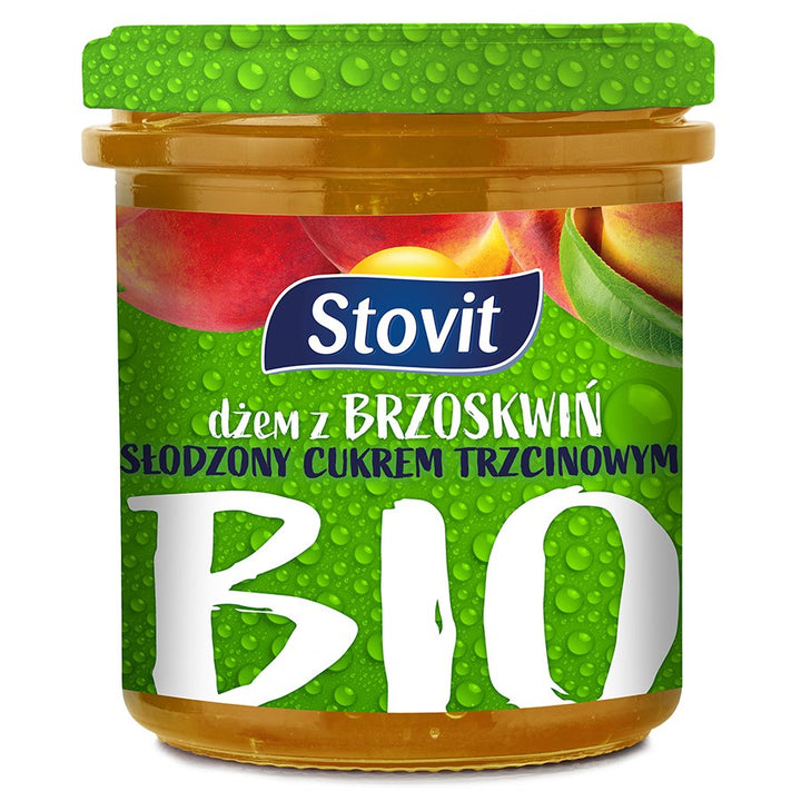Stovit BIO persikų uogienė, 200g