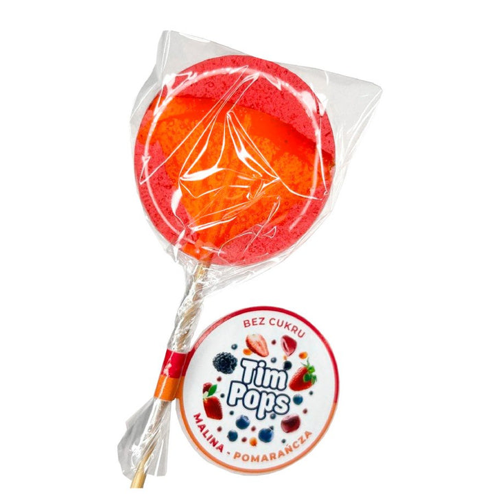 Avietinis-apelsininis ledinukas be pridėtinio cukraus, 18g