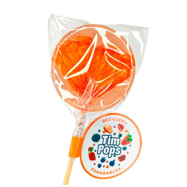 Apelsinų skonio ledinukas be pridėtinio cukraus, 18g