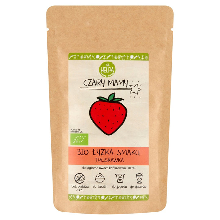Łyżka Smaku Strawberry Helpa BIO, 40g