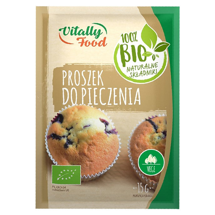 Vitaly Food BIO kepimo milteliai, 15g