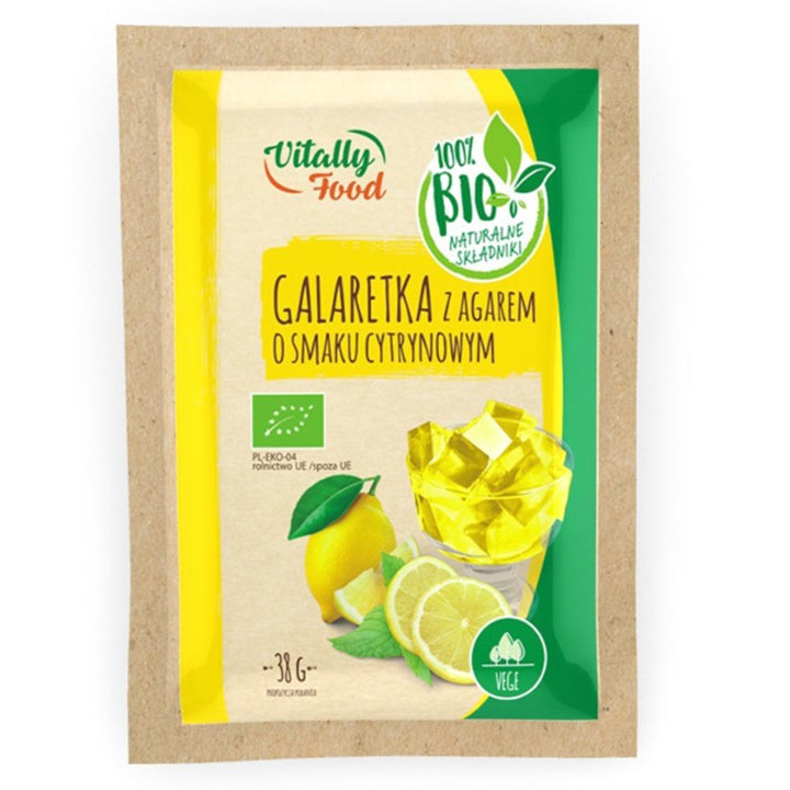 Želė su agaru - citrina Vitaly Food BIO, 38g