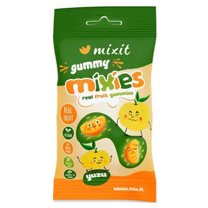 Fruit Mixies - natūralūs Yuzu Mixit skonio drebučiai, 35g